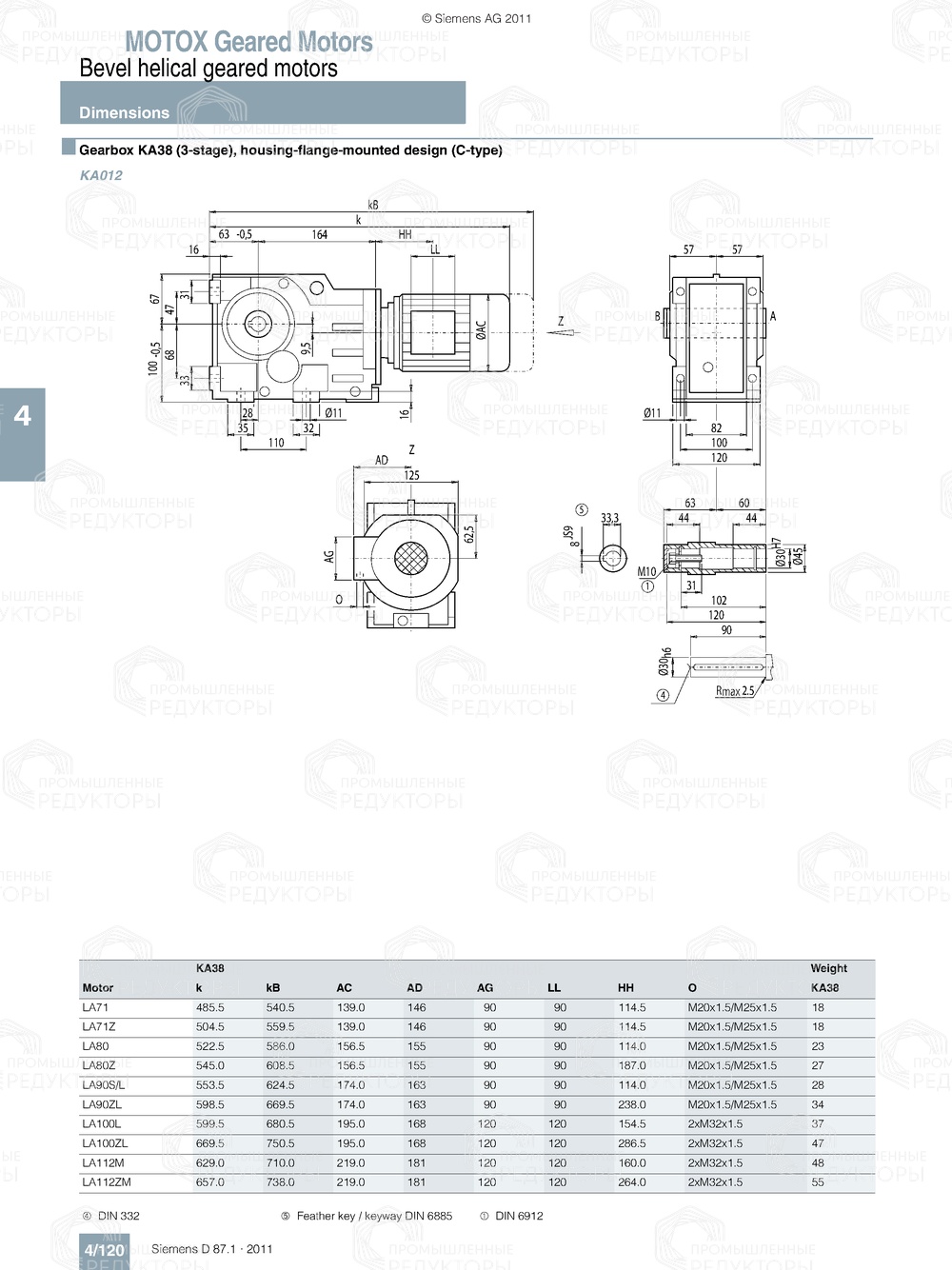 Мотор-редуктор Flender K38 Flender K38